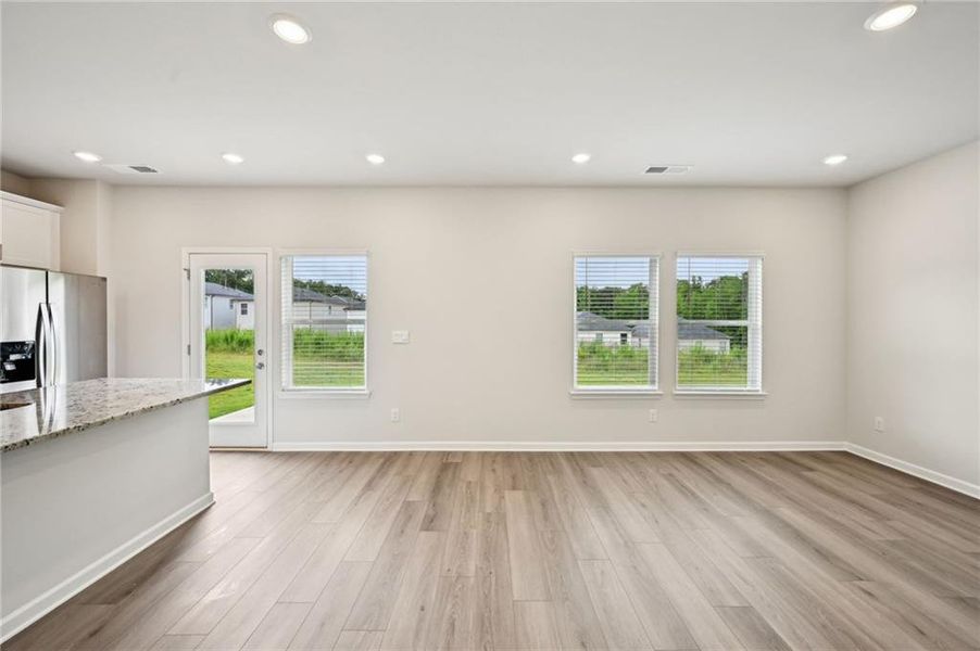Spacious, unfurnished interior of a new home in Hawthorne Station, College Park (Image 17). Spacious, unfurnished interior of a new home in Hawthorne Station, College Park (Image 17).