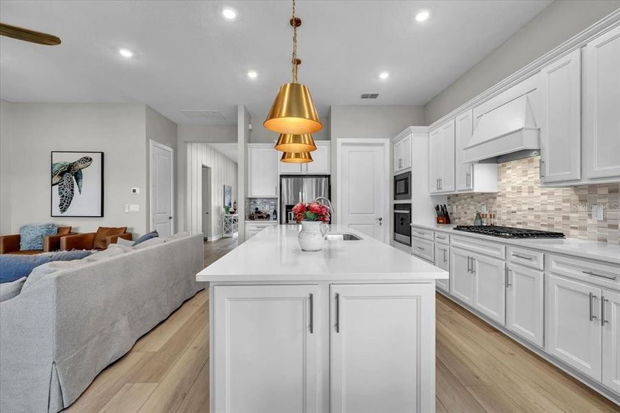 Furnished interior view inside a new home in , Parrish (Image 7).