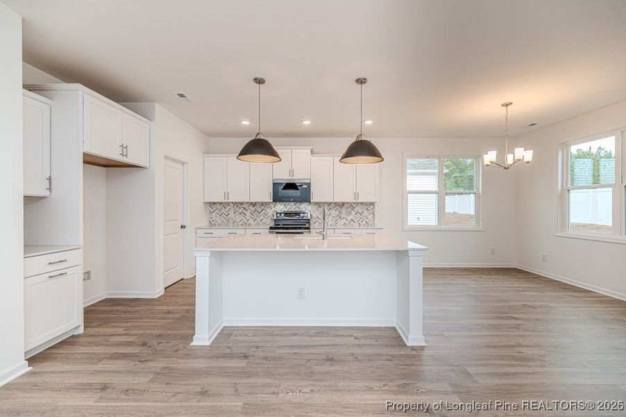 Furnished interior view inside a new home in Coventry Woods, Fayetteville (Image 6).