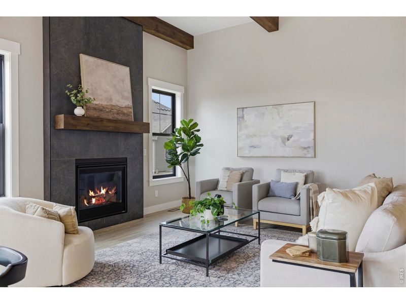 Furnished interior view inside a new home in , Berthoud (Image 31).