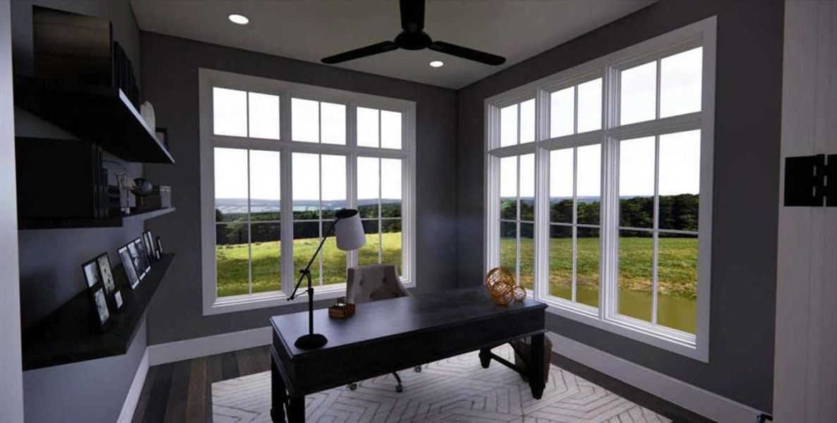 Furnished interior view inside a new home in , Carrollton (Image 34).