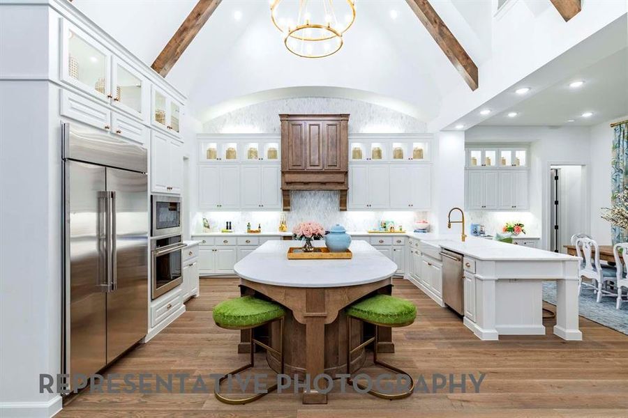 Furnished interior view inside a new home in Wildflower Ranch, Dish (Image 32).
