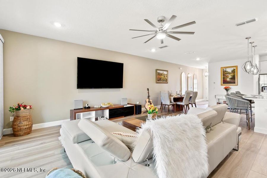 Furnished interior view inside a new home in , St. Augustine (Image 22).