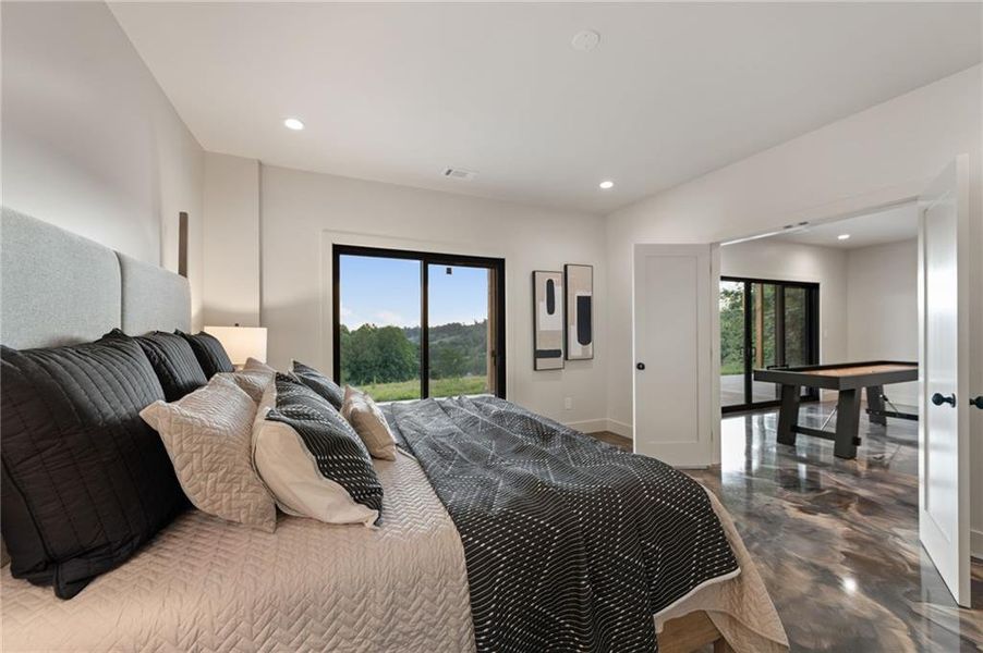 Furnished interior view inside a new home in , Morganton (Image 11).