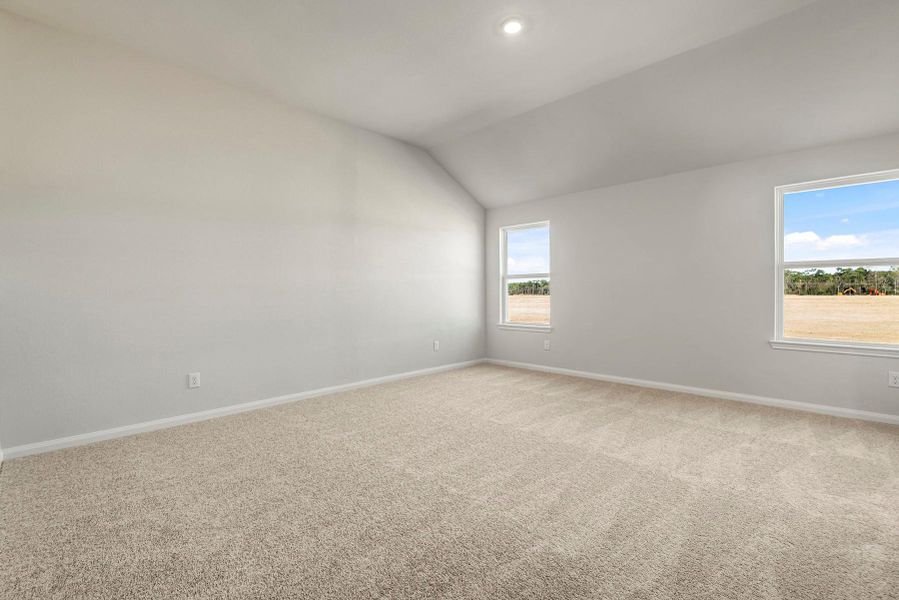 Spacious, unfurnished interior of a new home in Cypress Trails at Bauer Landing, Hockley (Image 12).