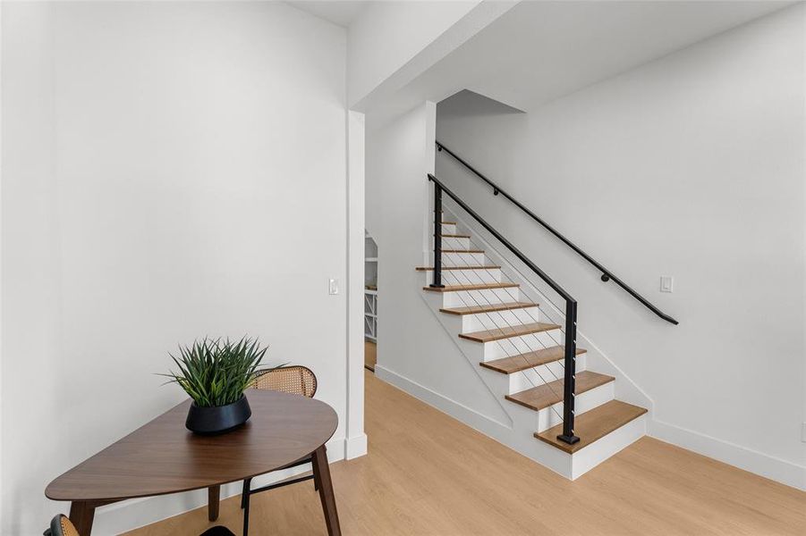 Furnished interior view inside a new home in , Dallas (Image 9). Furnished interior view inside a new home in , Dallas (Image 9).