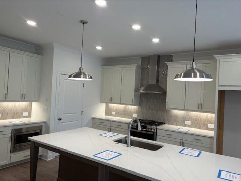 Furnished interior view inside a new home in Millcroft Townhomes, Buford (Image 5).