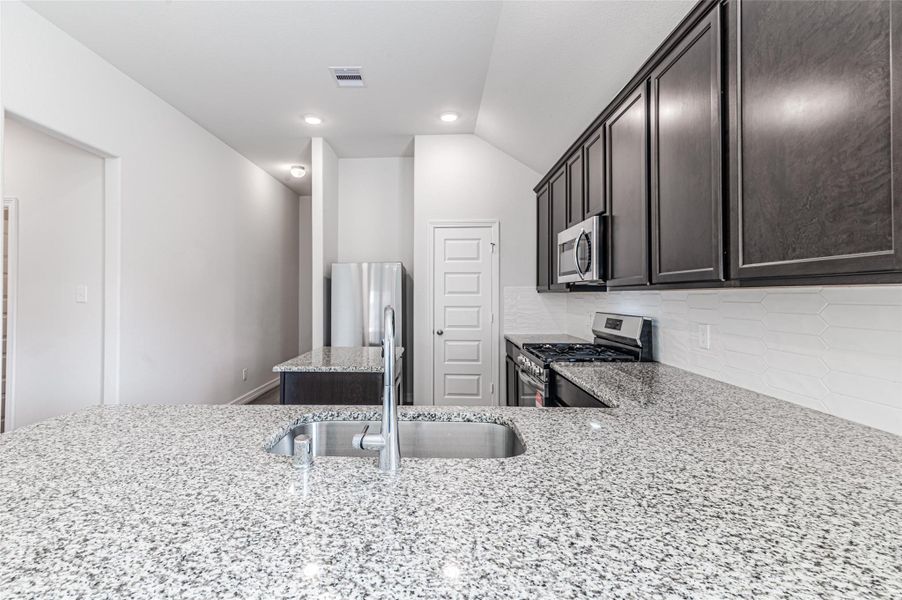 Furnished interior view inside a new home in Marvida, Cypress (Image 9).