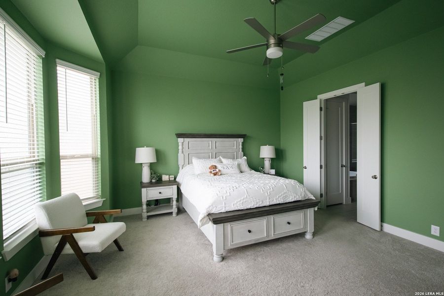 Furnished interior view inside a new home in Davis Ranch, San Antonio (Image 18). Furnished interior view inside a new home in Davis Ranch, San Antonio (Image 18).