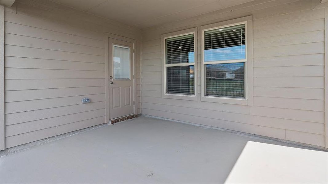 Patio - All Home and community information, including pricing, included features, terms, availability and amenities, are subject to change at any time without notice or obligation. All Drawings, pictures, photographs, video, square footages, floor plans, elevations, features, colors and sizes are approximate for illustration purposes only and will vary from the homes as built.