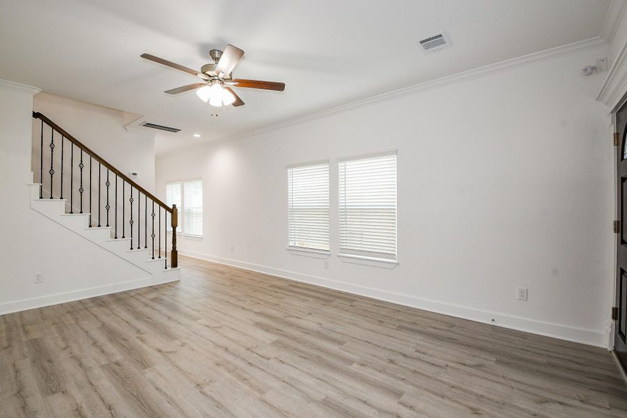 Spacious, unfurnished interior of a new home in , Houston (Image 29). Spacious, unfurnished interior of a new home in , Houston (Image 29).