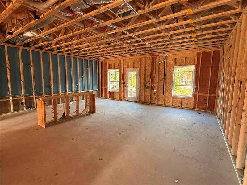 In-progress construction of a new home in Leydenview, Mableton, GA (Image 37).