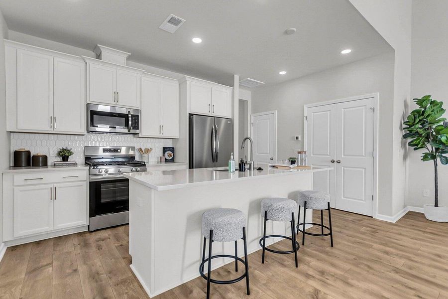 Furnished interior view inside a new home in Abbey Walk, Moncks Corner (Image 15). Furnished interior view inside a new home in Abbey Walk, Moncks Corner (Image 15).