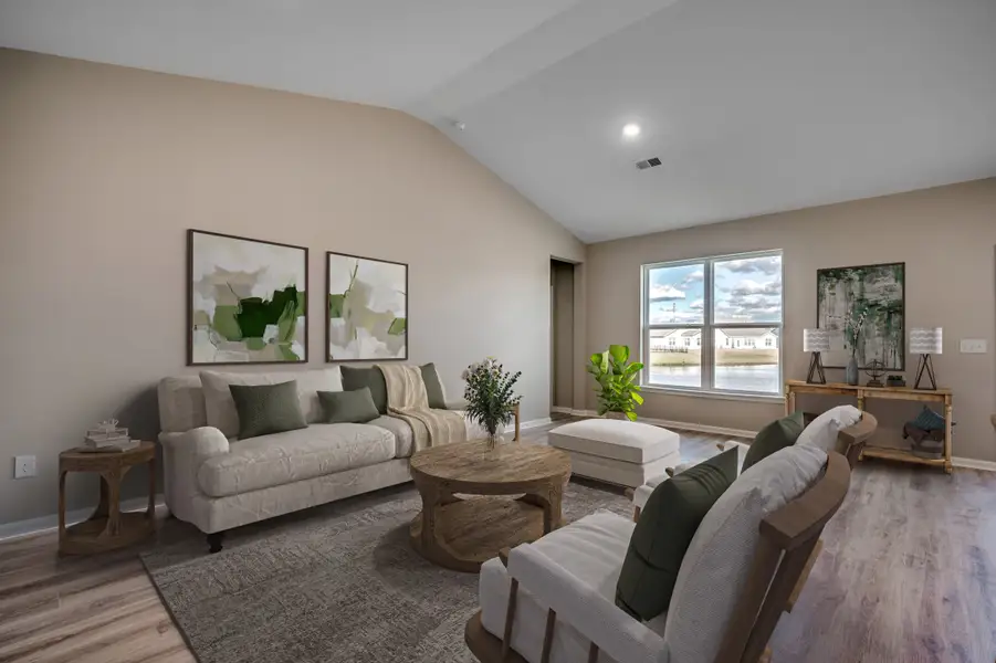 Furnished interior view inside a new home in Ambridge, Conway (Image 3).