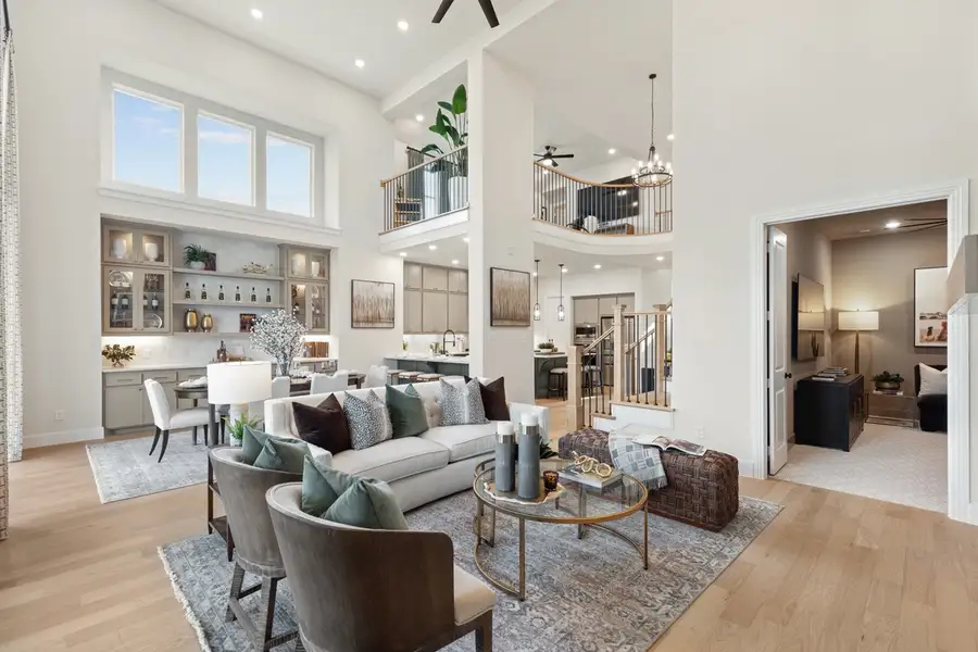 Representative Family Room - some options shown