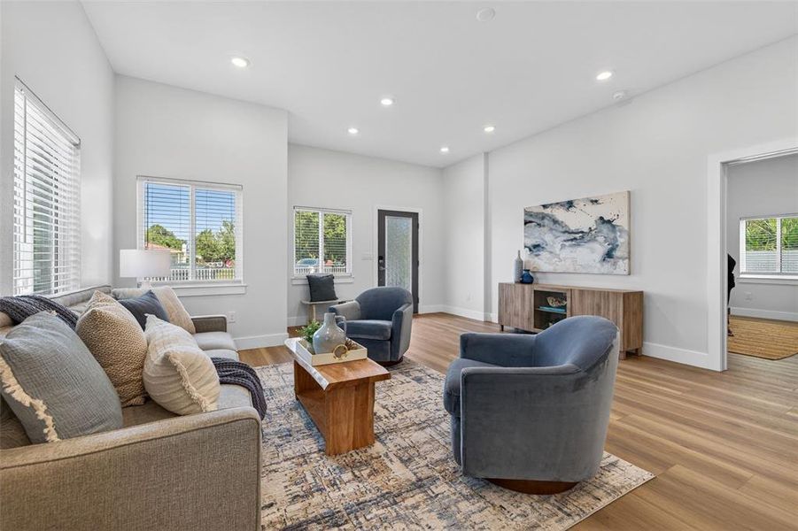 Furnished interior view inside a new home in , St. Petersburg (Image 7). Furnished interior view inside a new home in , St. Petersburg (Image 7).