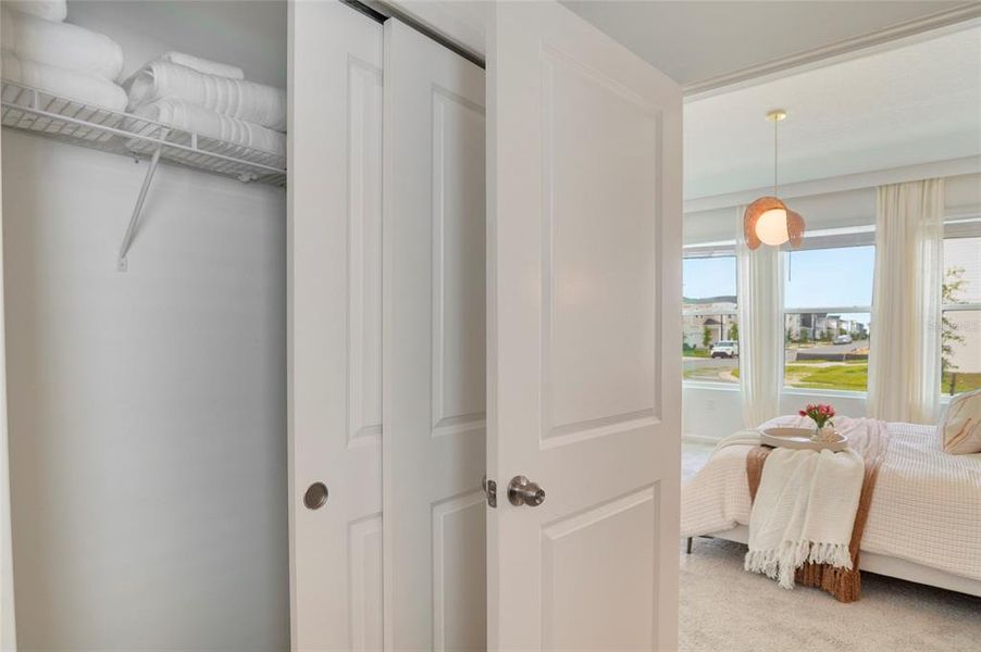 Furnished interior view inside a new home in Solara Resort, Kissimmee (Image 27).