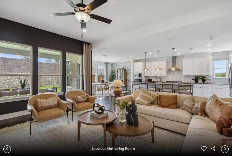 Interior photos- Photo of Pulte model home with same floor plan, not of actual home listed.