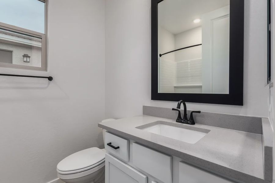 Furnished interior view inside a new home in Avanti at Granite Vista, Waddell (Image 13).