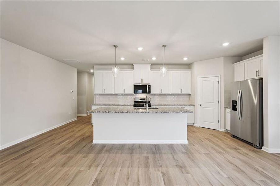 Furnished interior view inside a new home in Westmont Preserve, Powder Springs (Image 8). Furnished interior view inside a new home in Westmont Preserve, Powder Springs (Image 8).