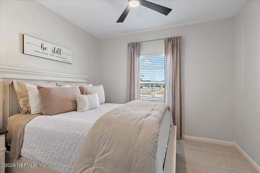 Furnished interior view inside a new home in Edenbrooke at Hyland Trail | 55+, Green Cove Springs (Image 20).