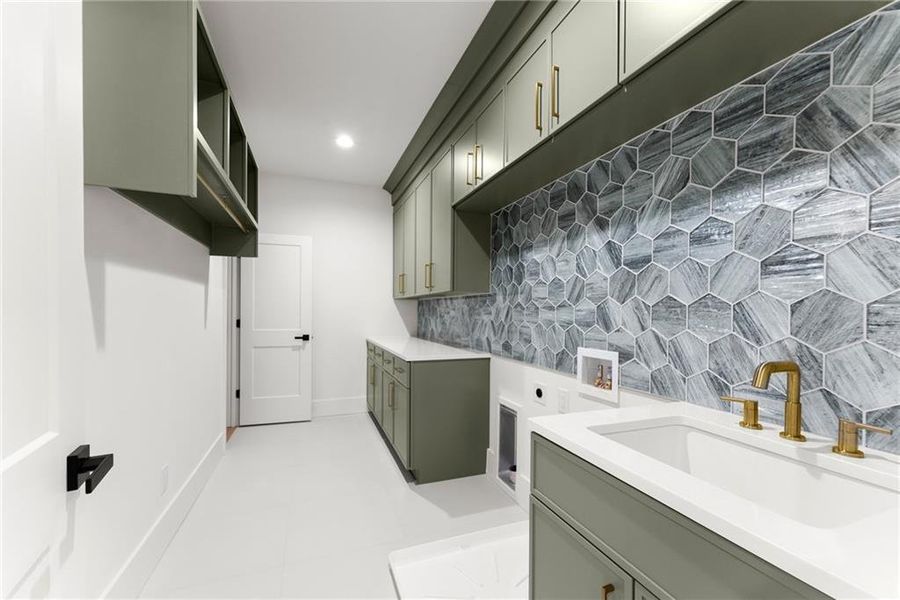 Close-up of interior finishes inside a home in , Hoschton (Image 51).