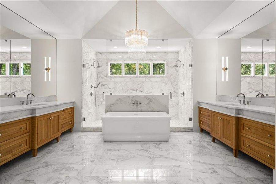 Furnished interior view inside a new home in , Brookhaven (Image 8).