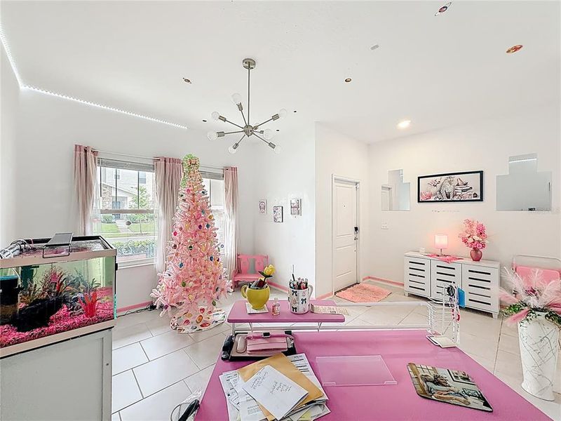 Furnished interior view inside a new home in Rhett's Ridge, Apopka (Image 46).