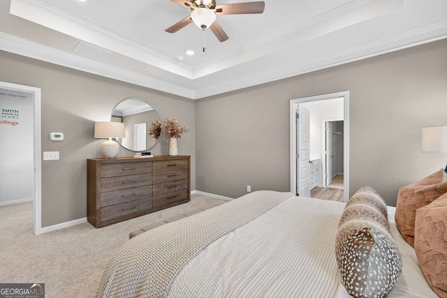 Furnished interior view inside a new home in Cobblestone Crossing Commons, Byron (Image 34). Furnished interior view inside a new home in Cobblestone Crossing Commons, Byron (Image 34).