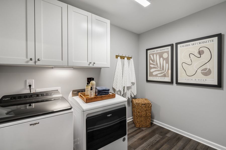 Representative furnished interior of a home built from the Blayre by Mattamy Homes in Magnolia Park Townes, Garner (Image 14).