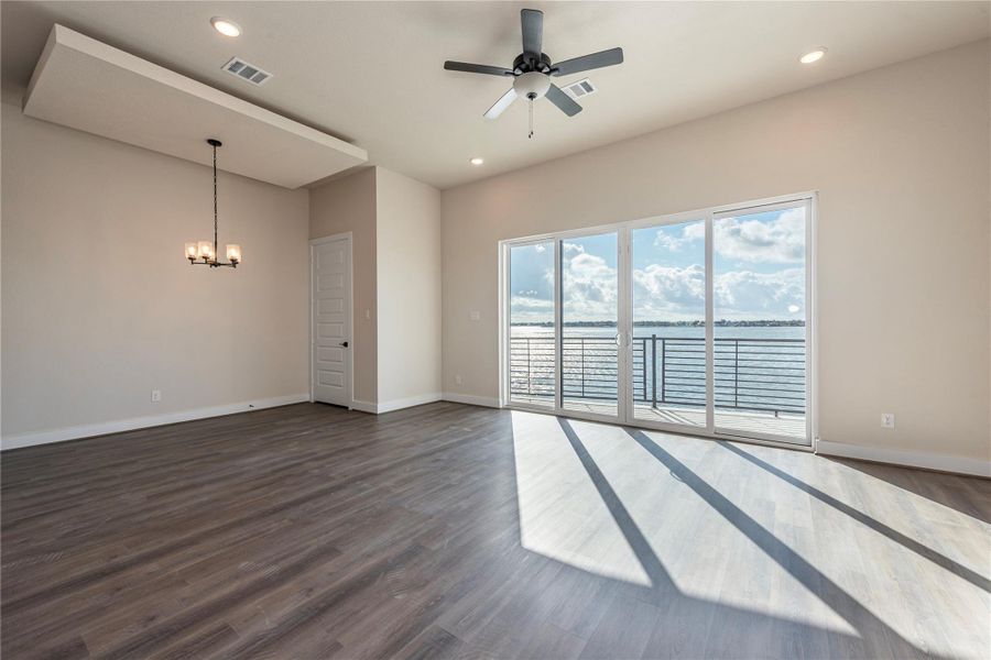 Spacious, unfurnished interior of a new home in , Seabrook (Image 42).