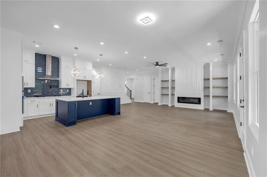 Furnished interior view inside a new home in , Conyers (Image 5).