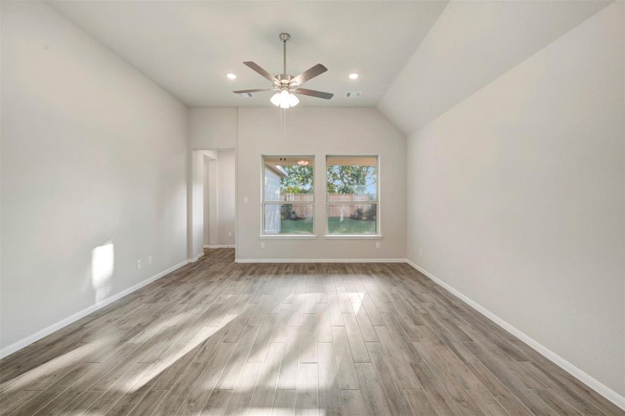Spacious great room