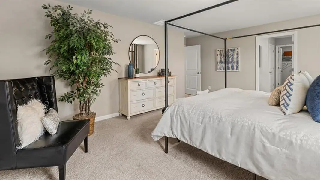 Furnished interior view inside a new home in Lost Creek, Dallas (Image 18).