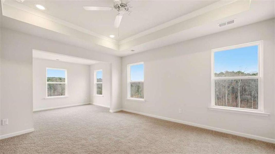 Spacious, unfurnished interior of a new home in The Gates at Pates Creek, Hampton (Image 21).