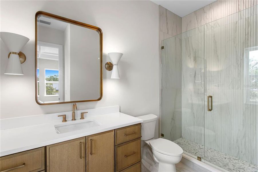 Furnished interior view inside a new home in , Tampa (Image 18).