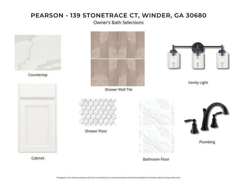 Sample of building materials used in homes in Stonehaven, Winder (Image 4).