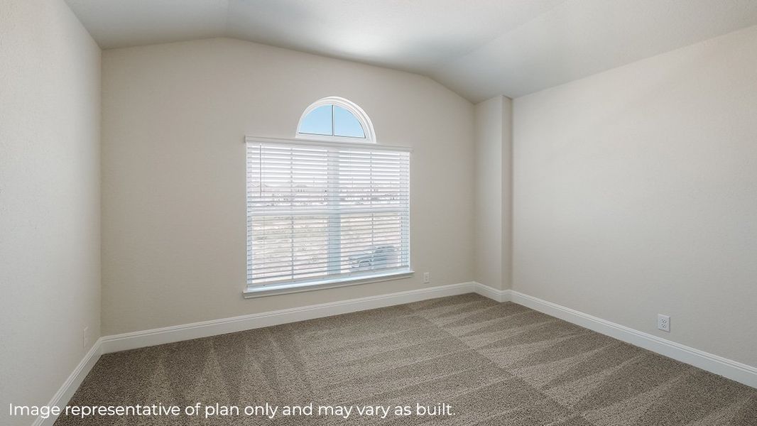 Representative unfurnished interior of a home built from the The Caspian by D.R. Horton in Steele Creek, Cibolo (Image 19).