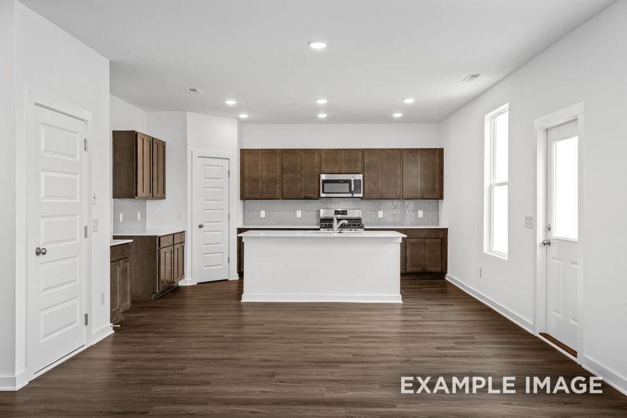 Representative furnished interior of a home built from the The Logan A by Davidson Homes LLC in Woods Crossing, Gallatin (Image 6).
