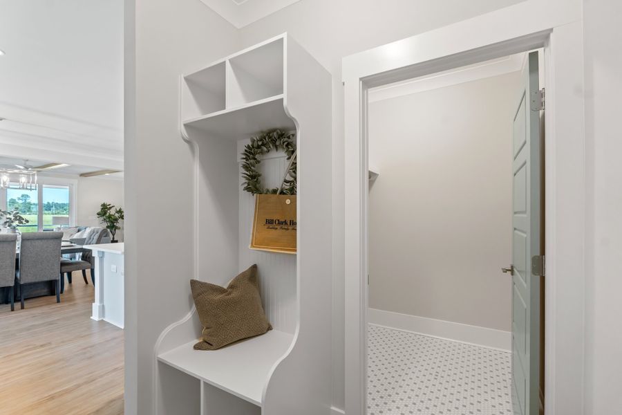 Representative furnished interior of a home built from the Scout by Bill Clark Homes in Sidbury Landing, Wilmington (Image 69).