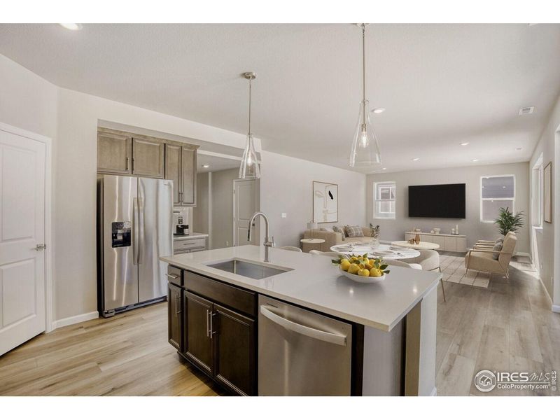 Furnished interior view inside a new home in Trevenna, Windsor (Image 10).