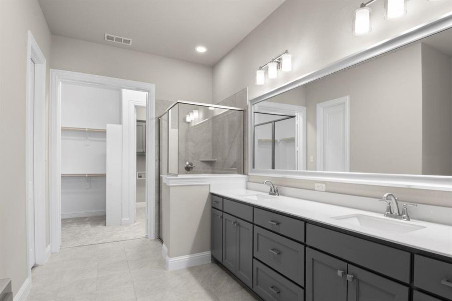 Furnished interior view inside a new home in Callan Village, Lorena (Image 16).