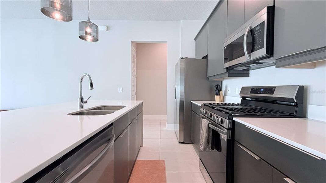 Furnished interior view inside a new home in , Reunion (Image 5).