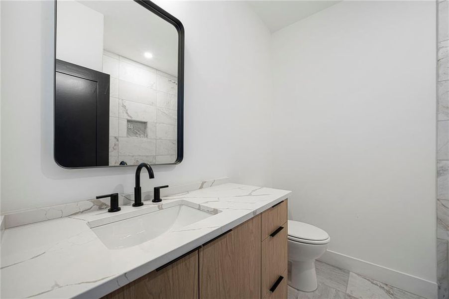 Furnished interior view inside a new home in , Atlanta (Image 12).