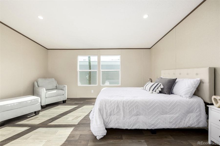 Furnished interior view inside a new home in , Colorado Springs (Image 26).