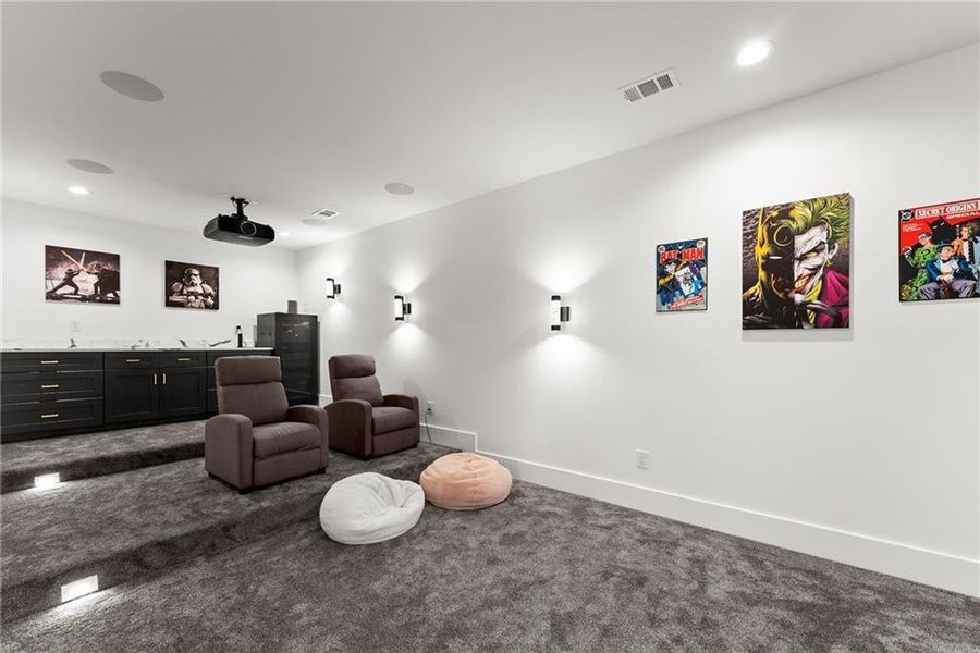 Furnished interior view inside a new home in , Hartwell (Image 35).