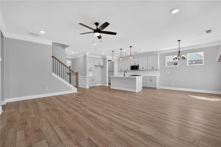 Spacious, unfurnished interior of a new home in , Loganville (Image 42).
