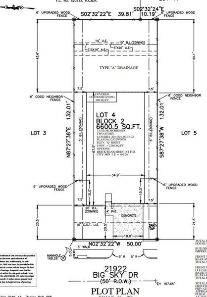 plot plan