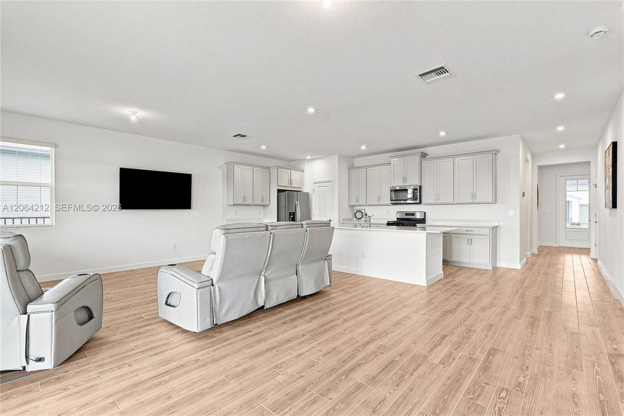 Furnished interior view inside a new home in Tradition, Port St. Lucie (Image 12).