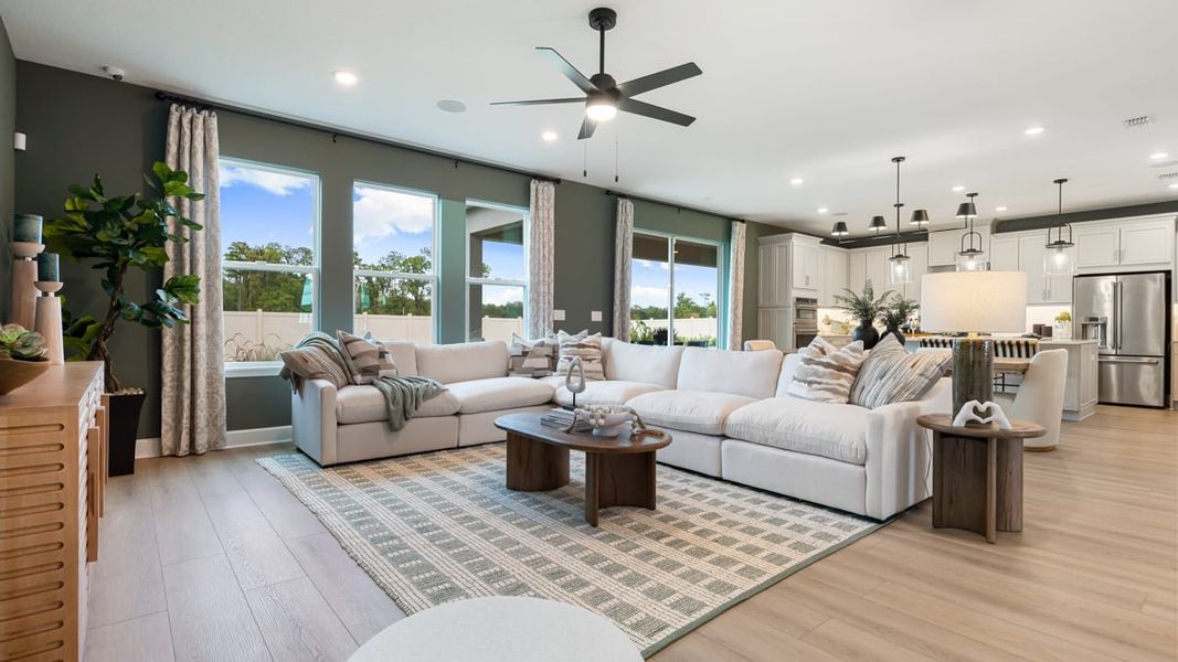 Representative furnished interior of a home built from the Monterey by Taylor Morrison in Coasterra Community Group Page, Palmetto (Image 7).